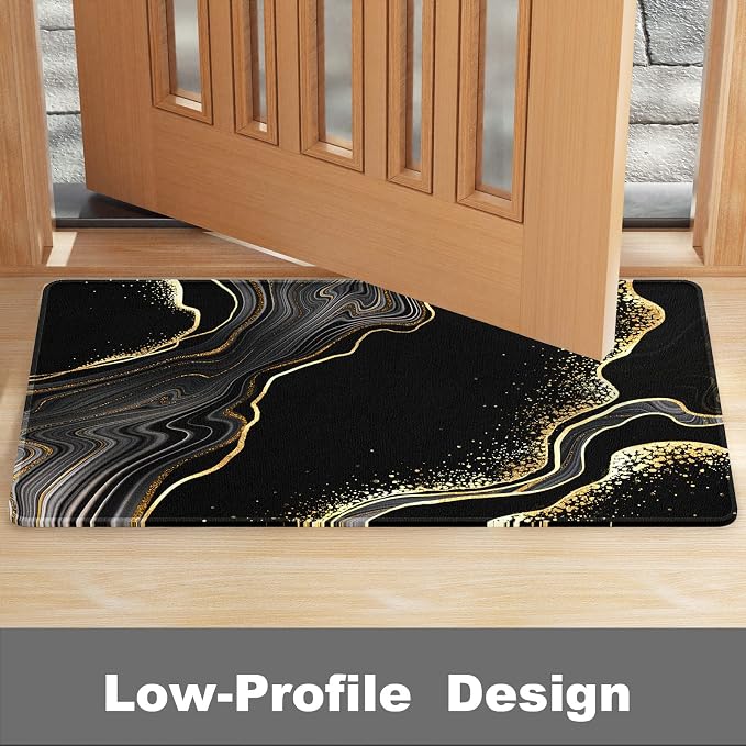 Rnivvi Front Door Mat, Heavy Duty Low Profile Anti-Slip Entryway Rug - Image 4