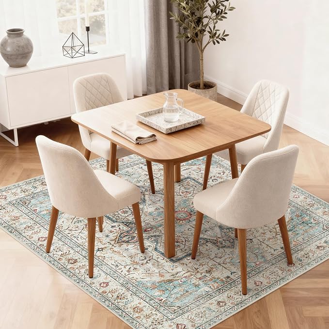 Tortania 8' Square Area Rug Living Room Rugs - Image 3