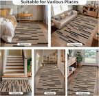 Tangsoo Modern Easy Jute Rug 5x7 Large Washable Area Rugs - Image 6