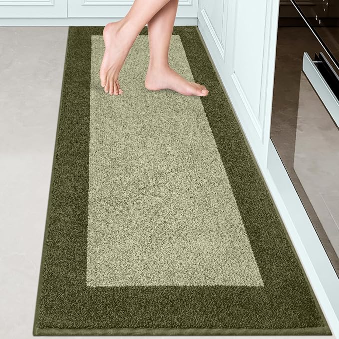Machine Washable Kitchen Rug 24" x 70", Non Slip Kitchen Mat by Unknown