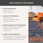 Hazo Haus Washable 2x4 Entry Rug Front Door Indoor, Farmhouse Small Area Rugs - Image 7