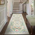 Rugxara Floral Rug for Living Room Bedroom(Green 2x5 by Rugxara