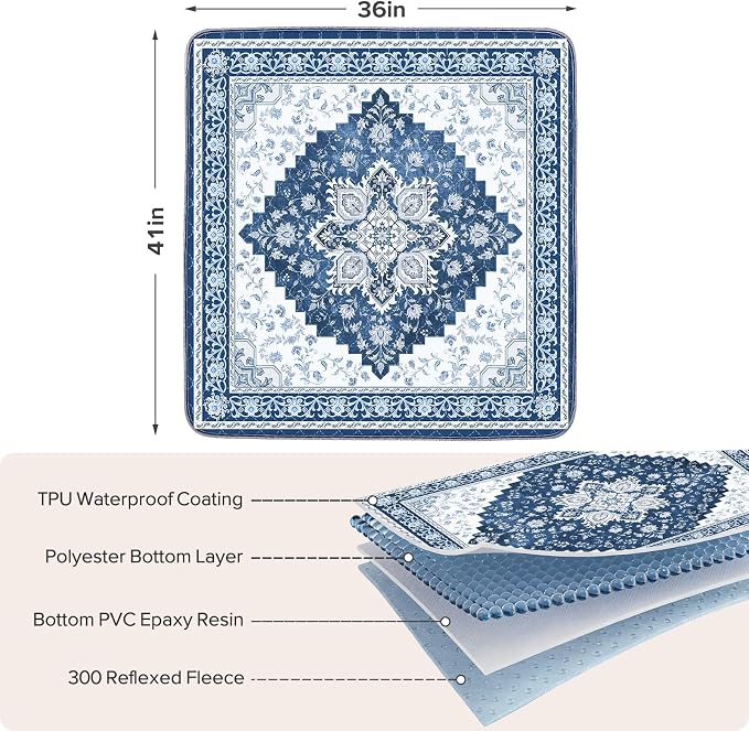 INVENHO 2PACK Washable Pee Pads - Image 2