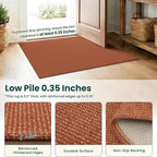 KOZYFLY Orange 2.5'x16' Runners Rugs - Image 4