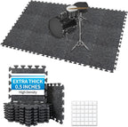 TroyStudio Thick Sound Absorbing Interlocking Floor Mats, Non-Slip Anti by TroyStudio