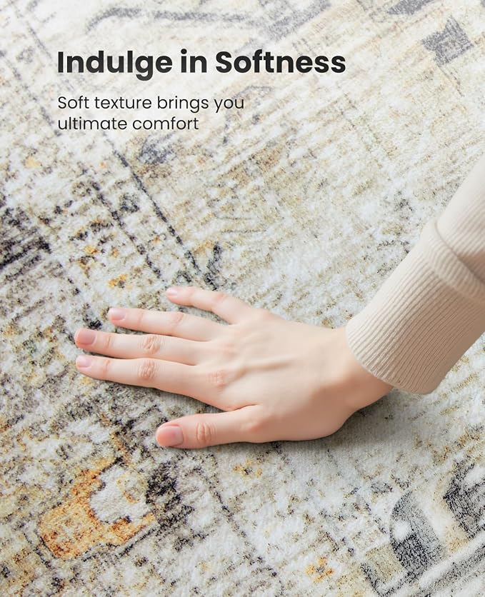 AMADA HOMEFURNISHING 6x9 Area Rugs, Vintage Rugs - Image 5