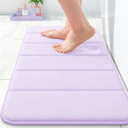 OLANLY Memory Foam Bath Mat 35x16, Super Soft Absorbent Bathroom Rugs, Quick Dry by OLANLY