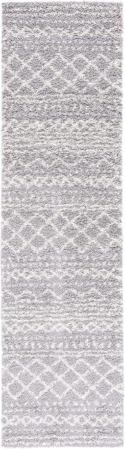 SAFAVIEH Arizona Shag Collection Runner Rug - Image 3