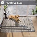 Indoor Door Mat 24x72 Dirt Resistant and Absorbent, Non-Slip Rubber Backing - Image 2