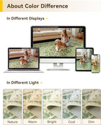 RELEANY Area Rugs Runner 3'x10' Washable Non-Slip, Floral Vintage Distress - Image 4