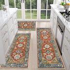 HEBE Boho Kitchen Rug Sets 3 Piece - Image 7