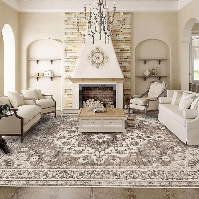TOPRUUG Washable Oriental Area Rug by TOPRUUG