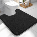 OLANLY Toilet Rugs U-Shaped 24x24, Extra Soft Absorbent Chenille Contour by OLANLY
