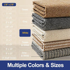 Dirt Trapping Door Mat 20x32, 3D Scarping Surface Doormat - Image 7