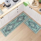 Collive Farmhouse Anti Fatigue Kitchen Mat, Cushioned Kitchen Rug Sets of 2 - Image 7