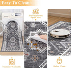 HEBE Boho Kitchen Rug Sets 3 Piece - Image 4
