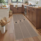 Tangsoo Rainbow Easy Jute Rug 2x6 Washable Runner - Image 2