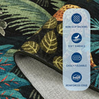 GarveeHome Jungle Animal Washable Area Rug - Image 4