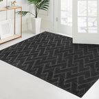PURRUGS Easy Care Area Rug 4ft x 6ft, Non-Slip Machine Washable Entry Rug - Image 3
