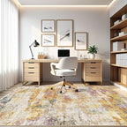 12x18 Area Rugs Living Room: Washable Large Abstract Modern Soft Stain - Image 8
