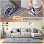 Mugorn 8x10 Area Rugs for Living Room, Large Fluffy Rugs for Bedroom, Soft - Image 4