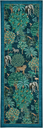 GarveeHome Jungle Rug 2.5x10 Kitchen Runner Rug Non Slip Washable Runners - Image 4