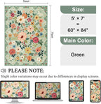 DUKINO 5x7 Area Rug, Floral Rugs - Image 2