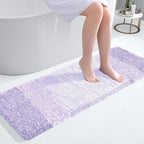 OLANLY Bathroom Runner Rugs Mat 47x17, Extra Soft Absorbent Microfiber Bath Rug by OLANLY