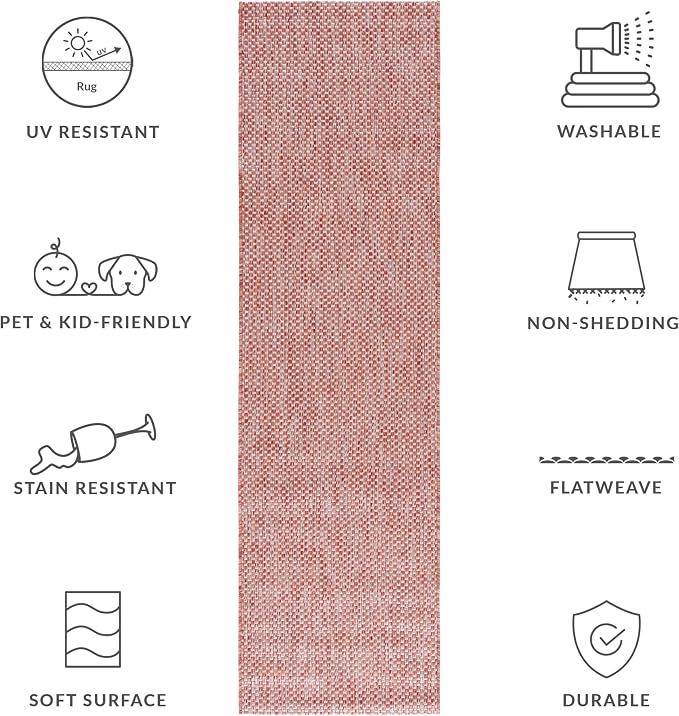 SAFAVIEH Washable Rug Outdoor Courtyard Collection - Image 9