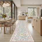 Runner Rug for Entryway: 2.6x14 Kitchen Rugs Non Slip Washable Ultra-Thin Soft - Image 4