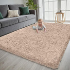 5x7 Area Rug for Living Room, Ultra Soft Fluffy Shag Rugs for Bedroom, Non-Slip - Image 2