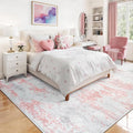 5x7 Area Rugs for Living Room Rug Washable: Abstract Rug for Dining Room by Aelenmu