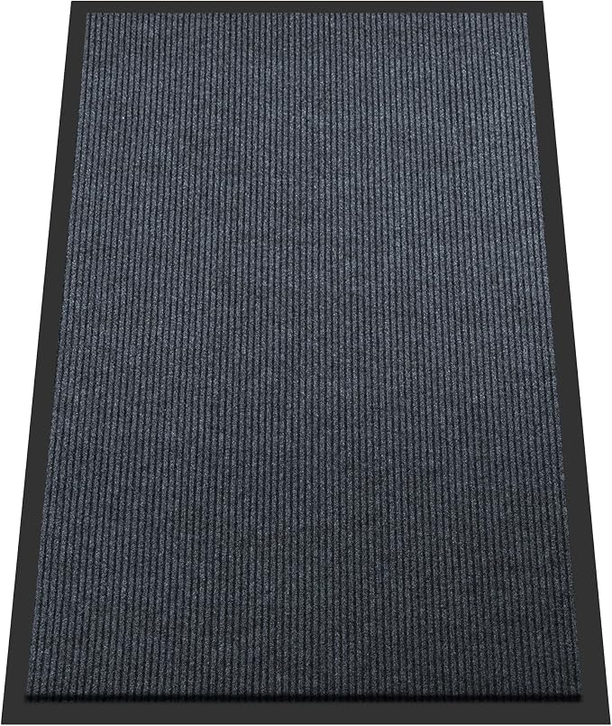 Extra Large Front Door Mat, 5 x 3 Feet Indoor Outdoor Entrance Mat, Heavy Duty - Image 2