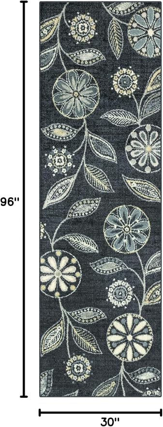Maples Rugs Reggie Floral Runner Rug - Image 2