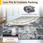 RELEANY Washable Area Rugs 5'x8' Non-Slip Modern Abstract Soft - Image 6