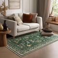 3x5 Washable Area Rugs for Entryway: Small Throw Rugs Stain Resistant Non Slip by palohom