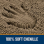 OLANLY Large Bathroom Rugs 44x32, Extra Soft Absorbent Chenille Bath Rugs - Image 3