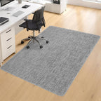 BesWin Large Office Chair Mat for Hardwood Floor, Heavy Duty PVC Floor by BesWin