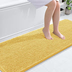 OLANLY Bathroom Runner Rugs 70x24, Extra Soft Absorbent Chenille Bath Rugs by OLANLY
