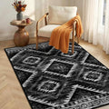 BESTSWEETIE Area Rug 3x4 Rug Machine Washable Non-Slip Low Pile Print Pattern by BESTSWEETIE