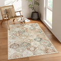 Lahome Moroccan Trellis Washable Small Area Rug, 3x5 Black Rug by Lahome