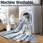 Runner Rug 2'6''x8' Washable Runner Rug: Machine Washable Kitchen Area Rug - Image 4