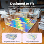 MioTetto Baby Play Mat, Soft Foam Floor Tiles - Image 9