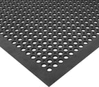 Ottomanson Heavy Duty Rubber Floor Mat – Non-Slip, Waterproof, Restaurants by Ottomanson