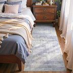 2x6 Ft Washable Runner Rug, Non-Slip Low Pile Hallway Kitchen Area Rug - Image 3