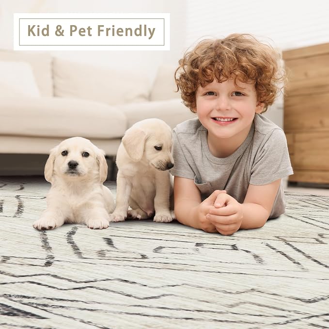 Srugn Washable Rugs 8x10 Area Rugs - Image 6