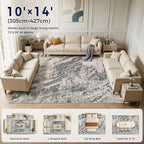 DMOYEST Area Rug Living Room Rugs - Image 6