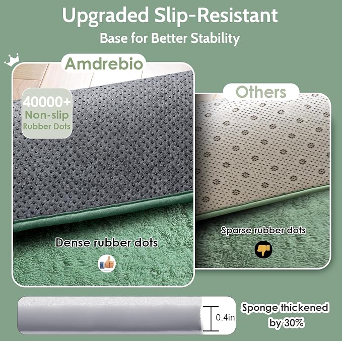 Amdrebio Sage Green Round Rug 6Ft - Image 7