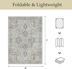 GENIMO Outdoor & Indoor Area Rug 10'x14', Waterproof, Non-Shedding, Easy - Image 2