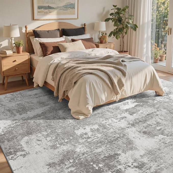 8x10 Ft Large Area Rugs for Living Room, Soft Non-Slip Washable Rugs Modern - Image 4